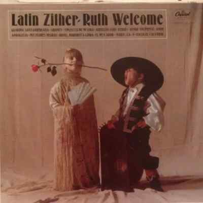 Ruth Welcome Latin Zither Capitol Vinyl LP