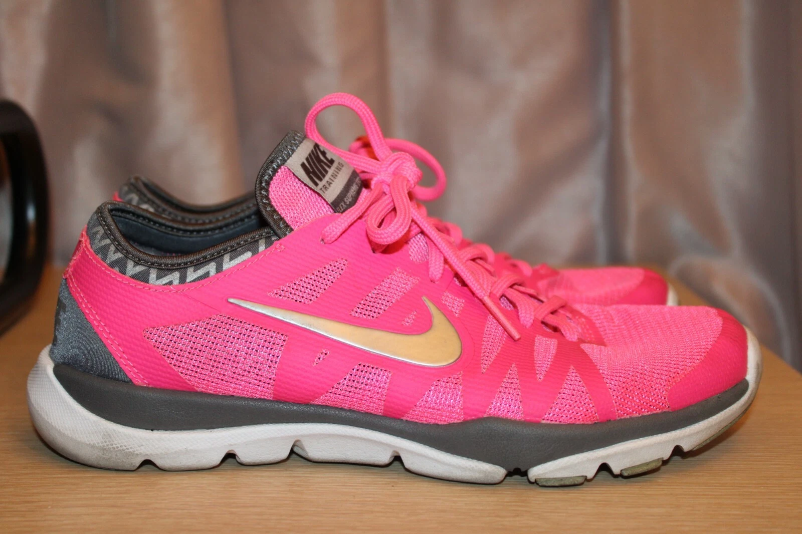Chaussures à lacets Nike Flex Supreme TR 3 rose argent femmes US 10 EU 40,5 683138 604
