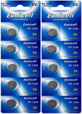10 x CR1220 3V Lithium Knopfzelle 40 mAh ( 2 ...