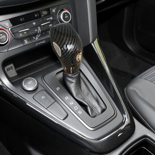 Carbon Fiber Color Gear Shift Knob Trim Fit For Ford Transit Connect 2014-2021 - Picture 5 of 12