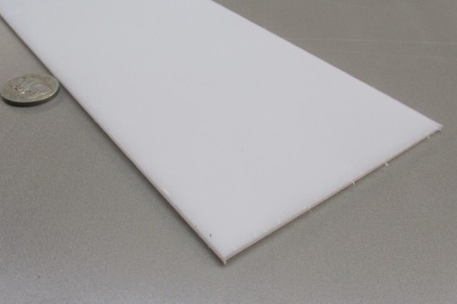 HDPE weiße Stange 0,094 Zoll (3/32 Zoll) dick x 4,00 Zoll breit x 12 Zoll lang, 8 Stück, 8 Fuß - Bild 11 von 13