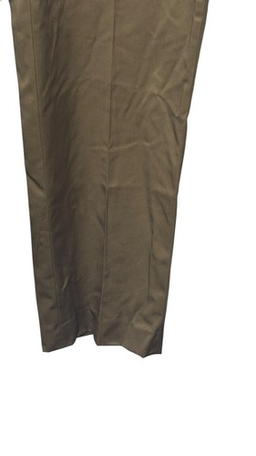 Hart Schaffner Marx Men's Dress Pants Flat Front Straight Fit Khaki 36X32 NWT - Picture 2 of 11