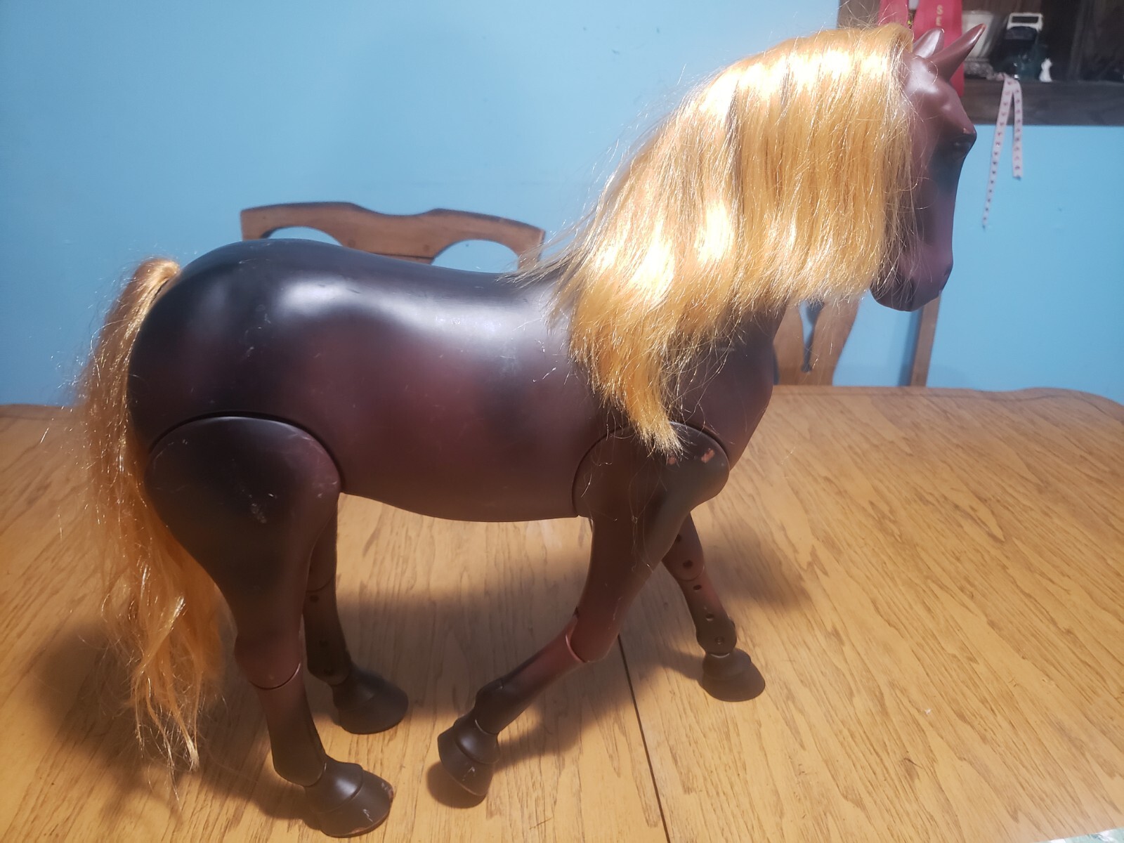 Our Generation Battat posable thoroughbred Horse 20&rdquo; Tall For 18&rdquo; Dolls Brown 