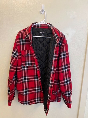 Unisex Flannel Jacket Long Sleeve 