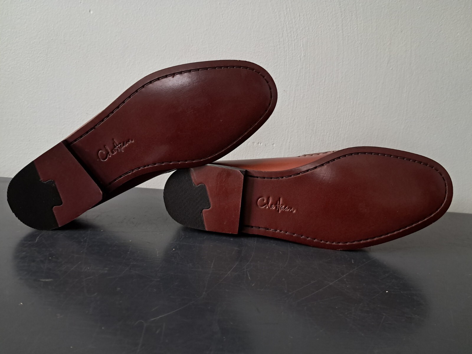 cole haan pinch buckle loafer mahogany