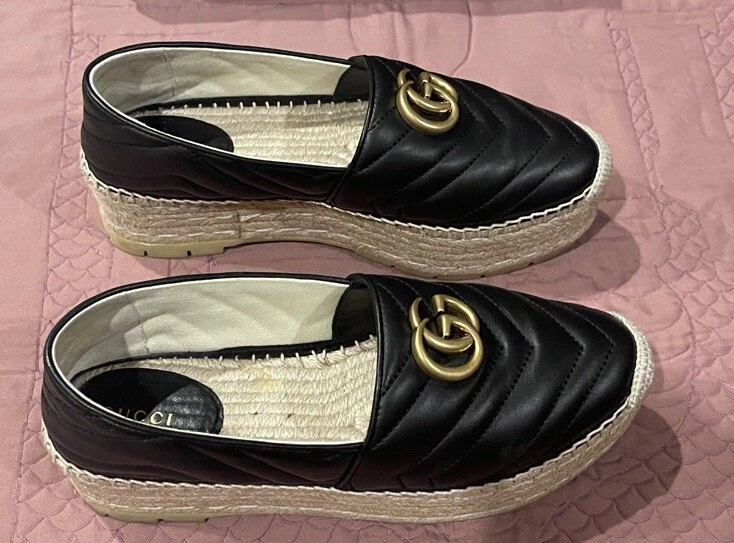 chaussures gucci femme 8 portées une fois