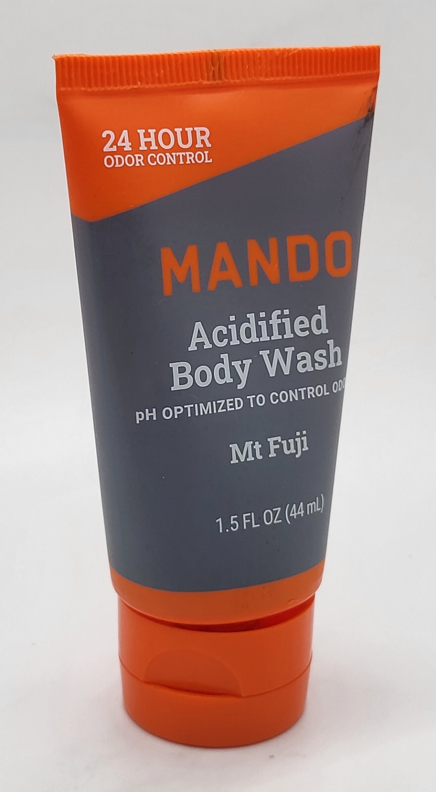 Mando Body Wash MT FUJI 1.5 oz Travel Size Men 24 Hr Odor Shield