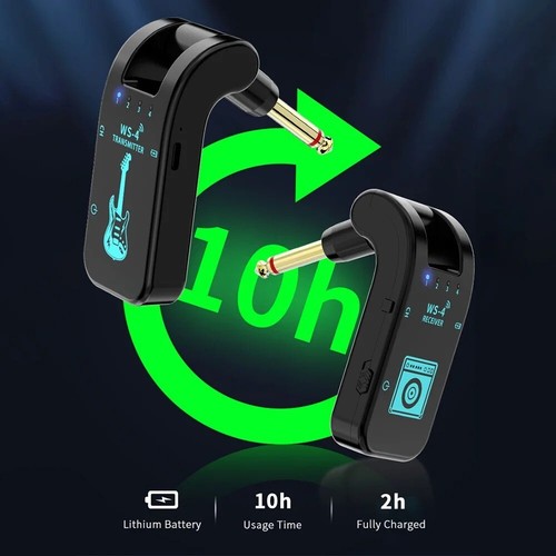 Wireless Guitar System 2.4G Gitarre Sender Empfänger Set für E-Gitarre - Bild 7 von 10