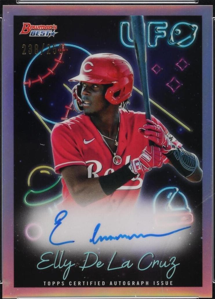 スポーツ選手 ELLY DE LA CRUZ_2022 Bowman's Best 2022 Bowman's Best - Elly De La Cruz #UFOA-ED for sale | eBay