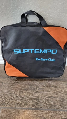 Suptempo Car Snow Chains 6pcs emergency anti-slip tire traction chains Universal