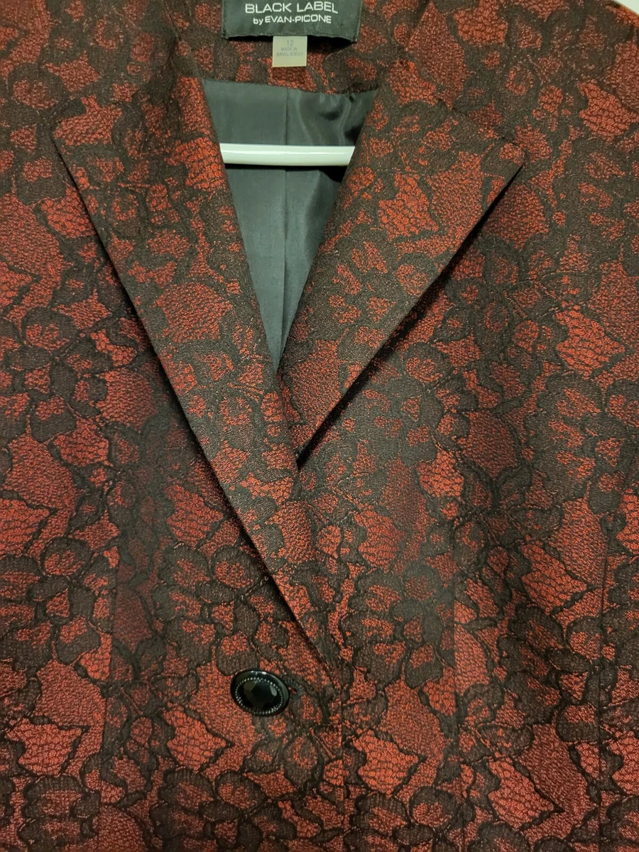 Evan picone top suit jacket