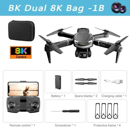 Drone 8k 5g Gps Professional Hd Photography Remote Control Aircraft Dual Camera - Picture 11 of 26