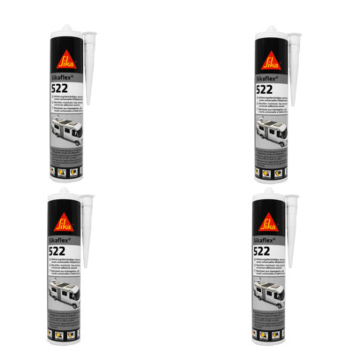 Sikaflex -522 steel grey - 300ml new 4 PCS