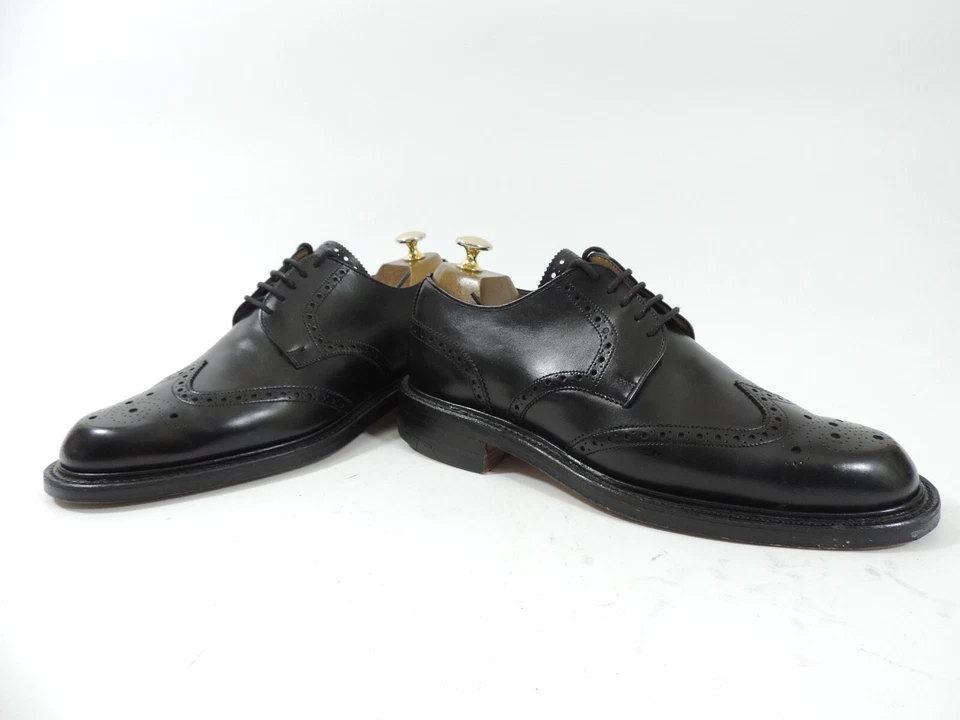 Church's Cheaney Zapatos Hombre Oxford GB 7.5 F Ee. Uu. 8.5 Eu 41.5 Worn Once - Imagen 3 de 4