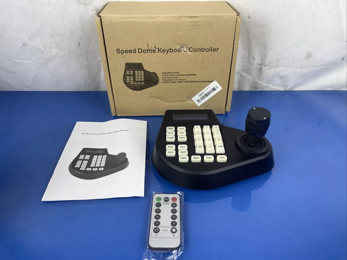 Speed dome 2025 keyboard controller