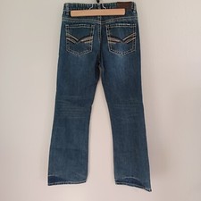 Cody James Jeans Boys Bootcut Sz W20 Dark Blue Western Cowboy Denim