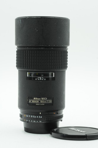 Nikon Nikkor AF 180mm f2.8 ED IF Lens Late #397