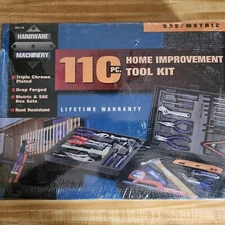 HARDWARE MACHINERY 110-Piece Home/Office Tool Kit