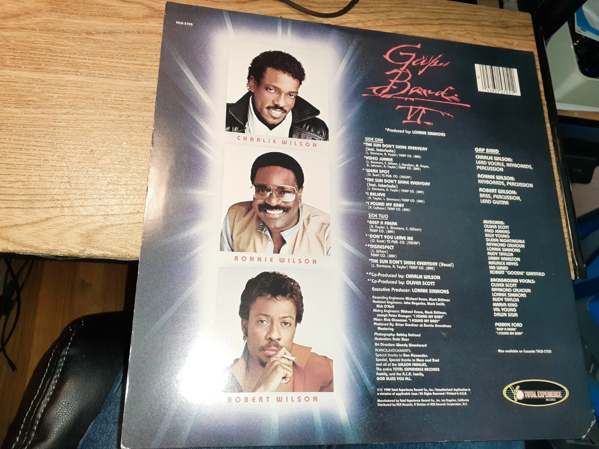 The Gap Band 6 LP 12