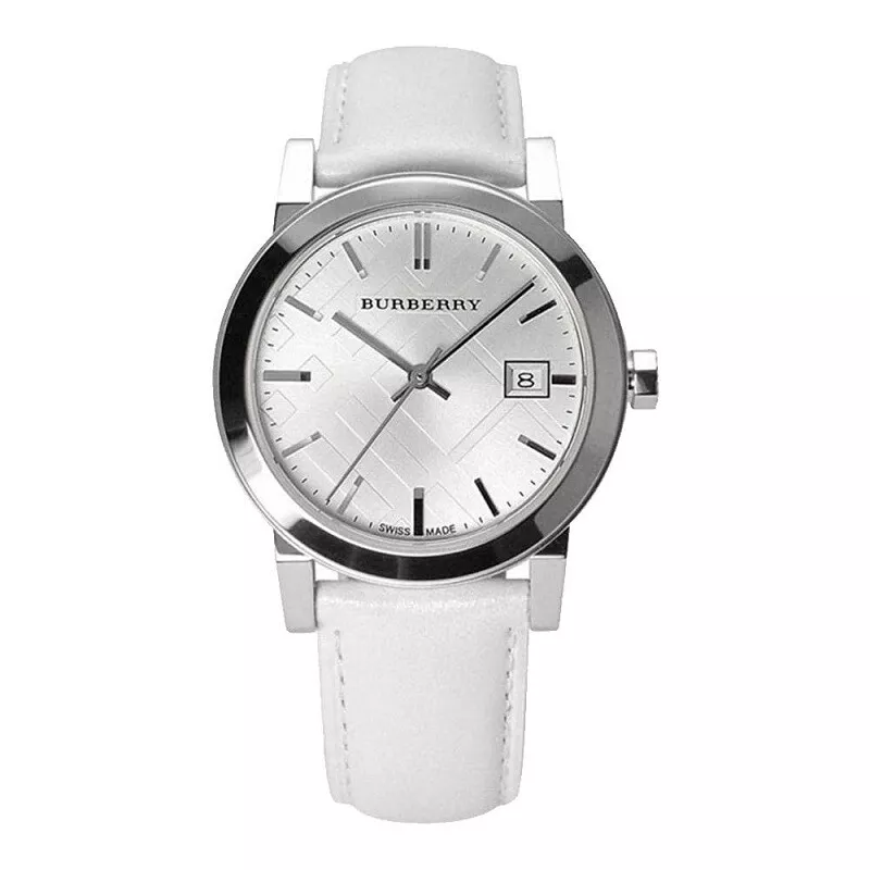 Burberry watch shop white