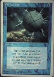 Energy Tap - Fourth Edition (1995) Magic: The Gathering