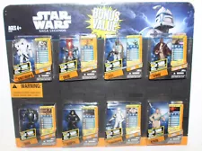 Star Wars Saga Legends Bonus Value 8 Action Figure Set Hasbro Display 23"x19"