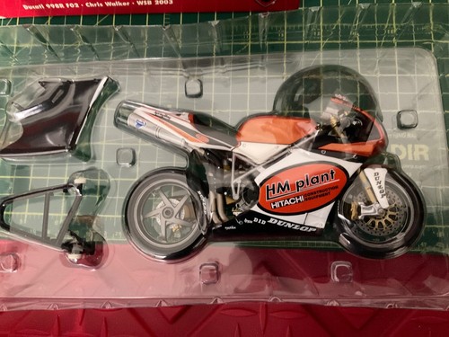 1/12 Minichamps MOTO DUCATI 998 R F02 WSB 2003 Chris Walker - Picture 6 of 8