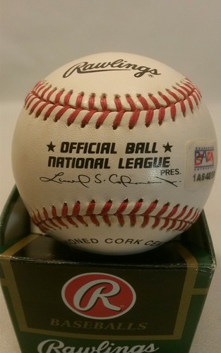 ☆ DUKE SNIDER #4 AUTOGRAPHED MAJOR LEAGUE RAWLINGS BASEBALL PSA Cert 64859 - Picture 4 of 8