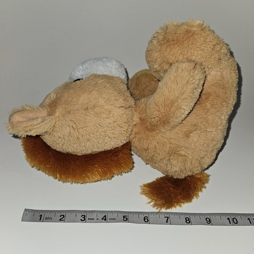 Tan Horse Plush Brown Horseshoes on Feet 10" Stuffed Animal Toy Aurora Pony Colt - Picture 10 of 10
