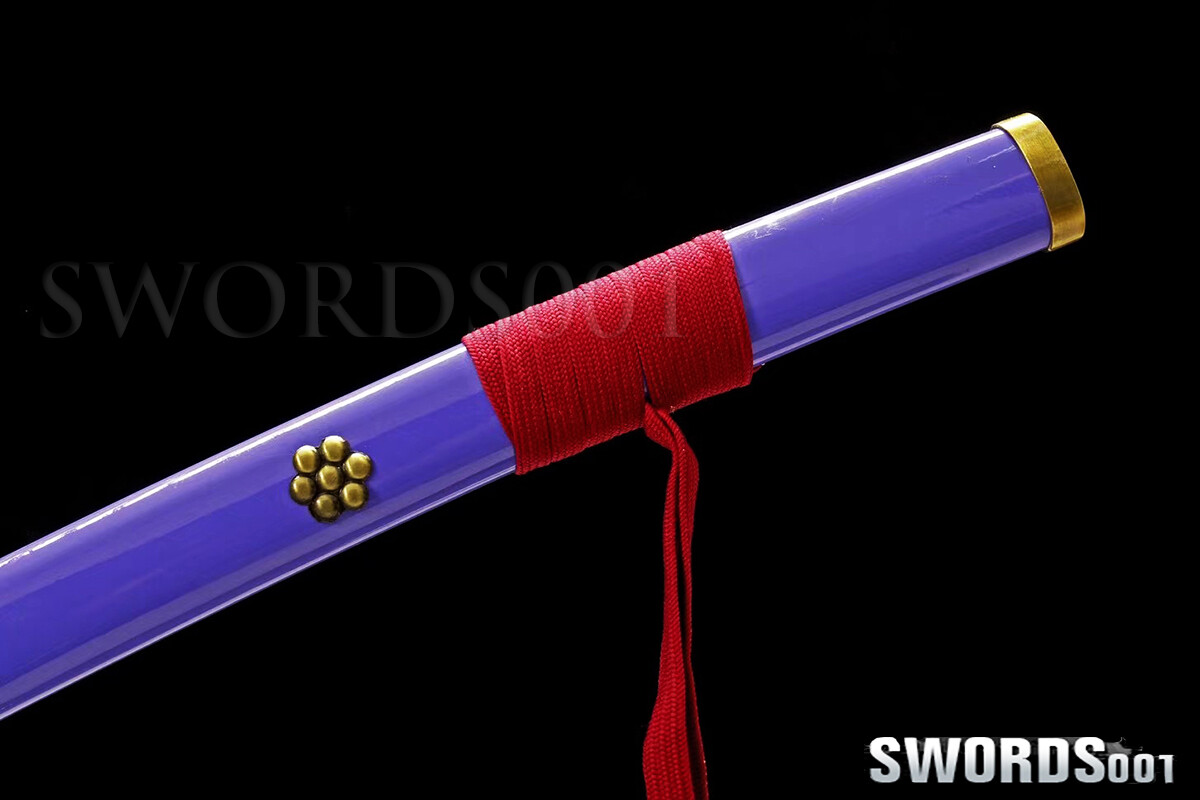 sta.4649 専用 ワンピースシリーズ紫閻魔 One Piece Sword 阎魔 Elegant Purple Japanese Samurai Katana