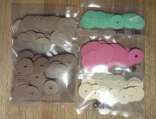 Front Rail Piano Paper Punchings Shims - Key Dip Set Kit - Rhodes Wurlitzer