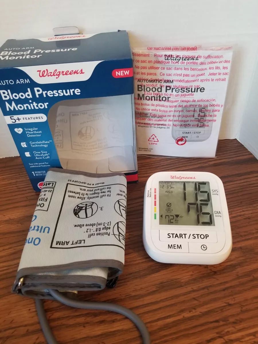 Walgreens Blood Pressure Monitors