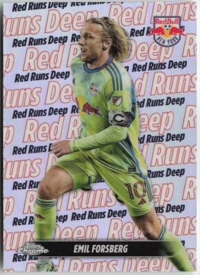 EMIL FORSBERG 2024 Topps MLS Chrome TEAM TAGS REFRACTOR Red Bulls #TT-7