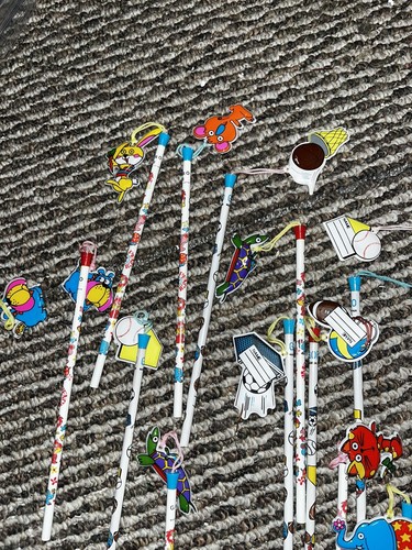 Vtg Ribbon NO.2200 Animal Pencils Japan Sports Soccer Basketball Football Turtle - Picture 4 of 5