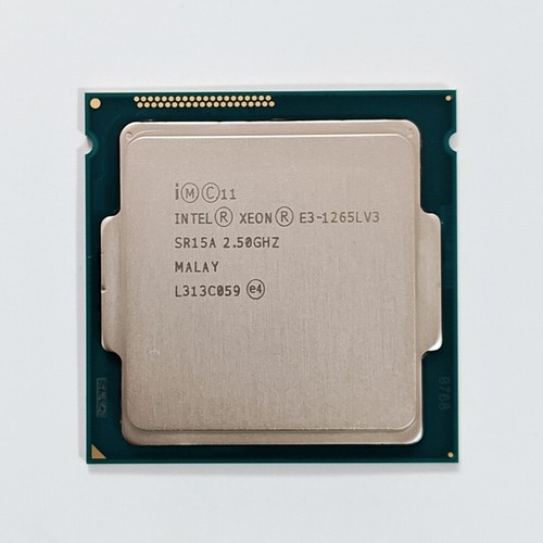 ✅Intel Xeon E3-1265Lv3 SR15A 2.5GHz 4C / 8T 8MB 45W LGA1150 CPU E3 1265L v3 - Picture 4 of 5