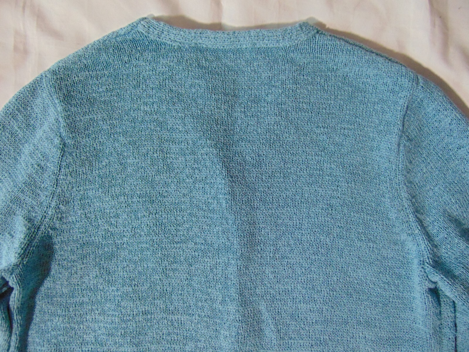 Pendleton aqua blue button down cardigan knit swe… - image 10