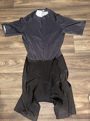 Cool Max Cycling Skin Suit Men s Large NWT Black #J