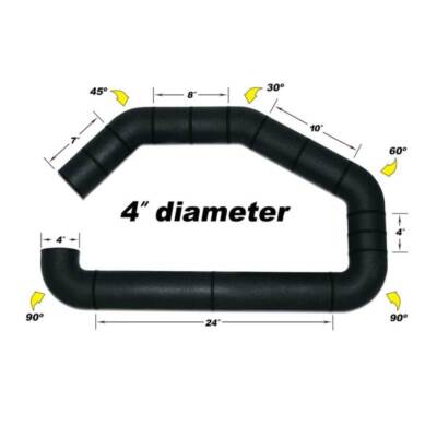 Airaid U-Build-It For - 4in Intake Tube