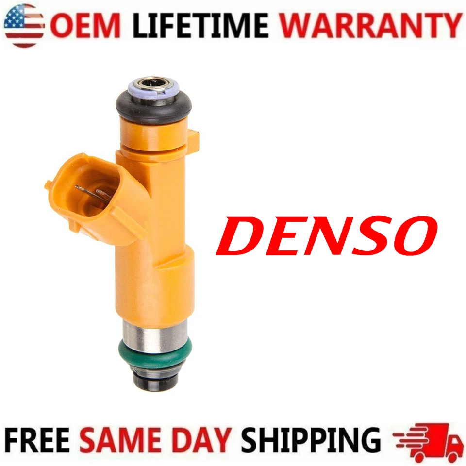 Inyectores de combustible Denso x6 nuevos para Infiniti EX37 2013 3,7 L V6 #16600-EY00A Foto 3 de 4