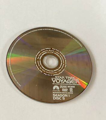 Star Trek Voyager Season 1 Disc 5 Replacement DVD