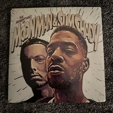 Kid Cudi Eminem The Adventures Of Moon Man Slim Shady 7" Vinyl Single