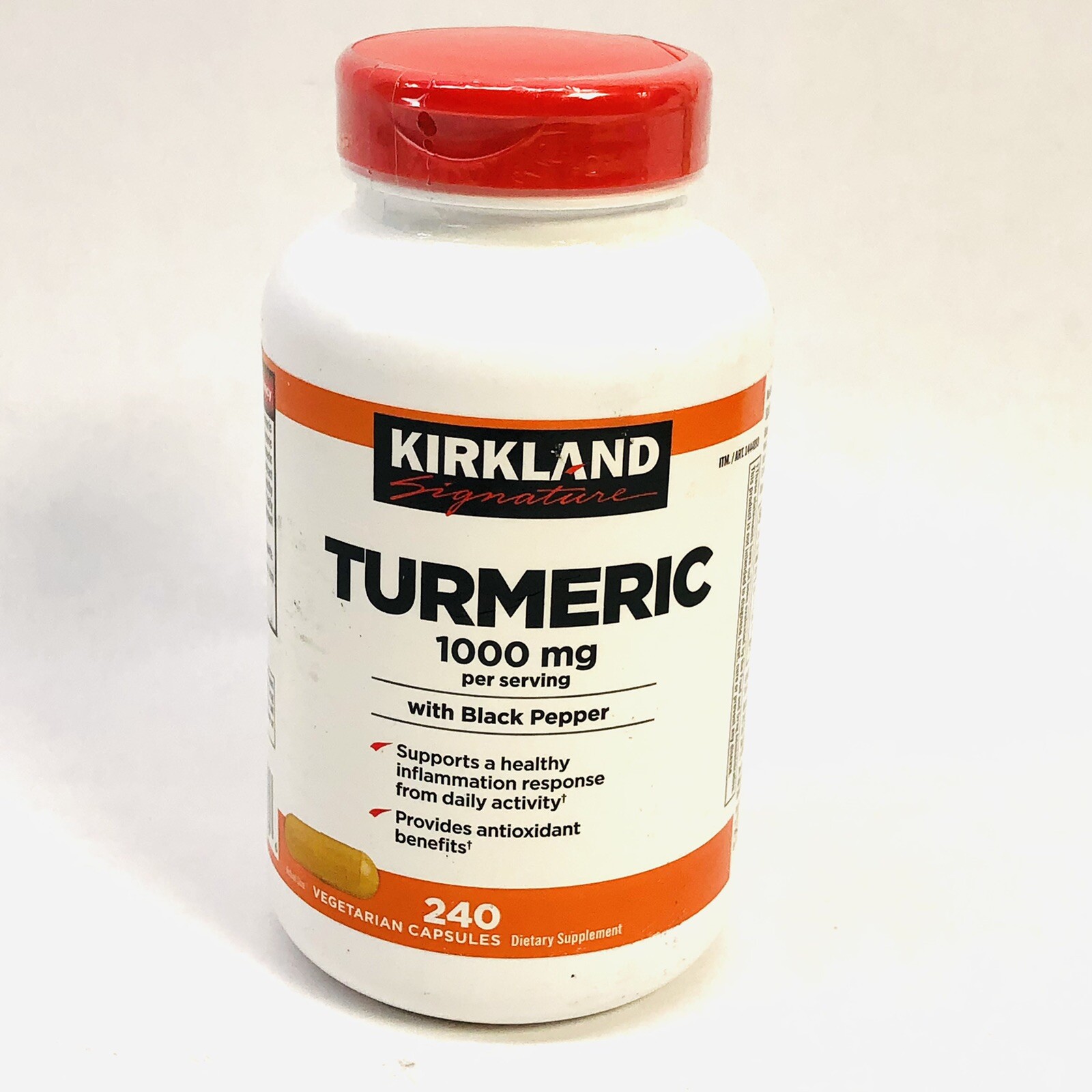KIRKLAND TURMERIC 1000MG 240 CAPSULES EXPIRES MAY 2023 96619104536 eBay