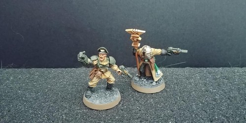 Warhammer 40k Imperial Guard/Astra Militarum OOP Commander and Psyker