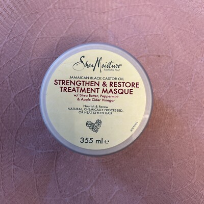 shea moisture Strengthen & Restore Treatment Masque 355ml Neu 