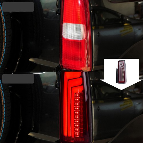1 Pair Tail Light LED Rear Brake Lamp Red For SUZUKI JIMNY 1998 1999 2000-2017 - Picture 5 of 10