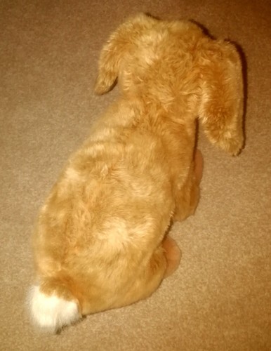 1999 TY Beanie Large Brown Bunny Rabbit Soft Plush Toy - Picture 8 of 11
