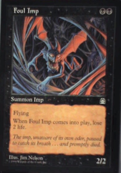 Foul Imp - Stronghold: #59, Magic: The Gathering Nm R110