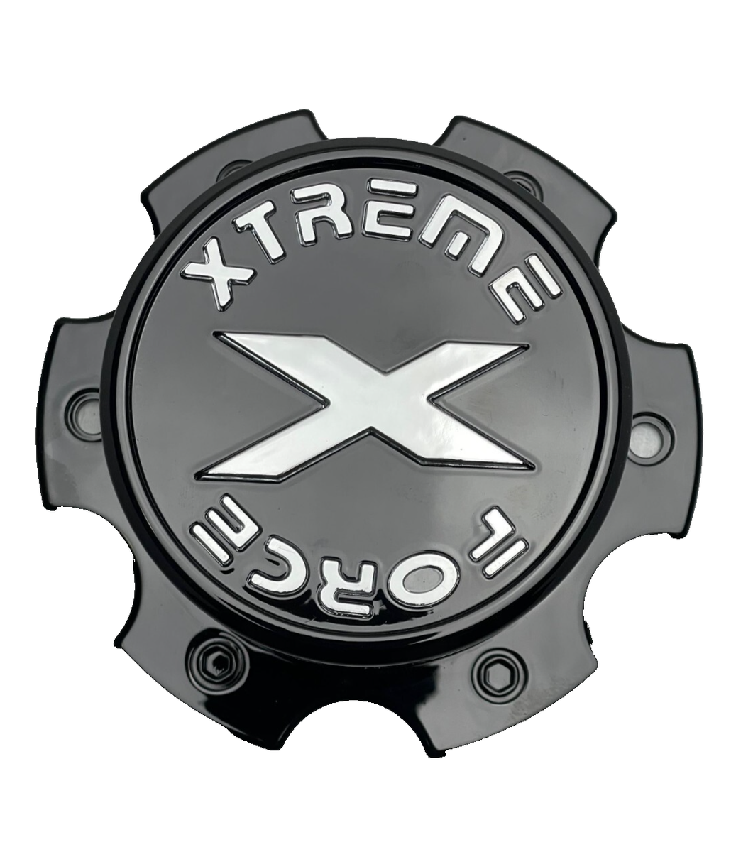 Xtreme Force Gloss Black Wheel Center Cap C-7054-3 | eBay