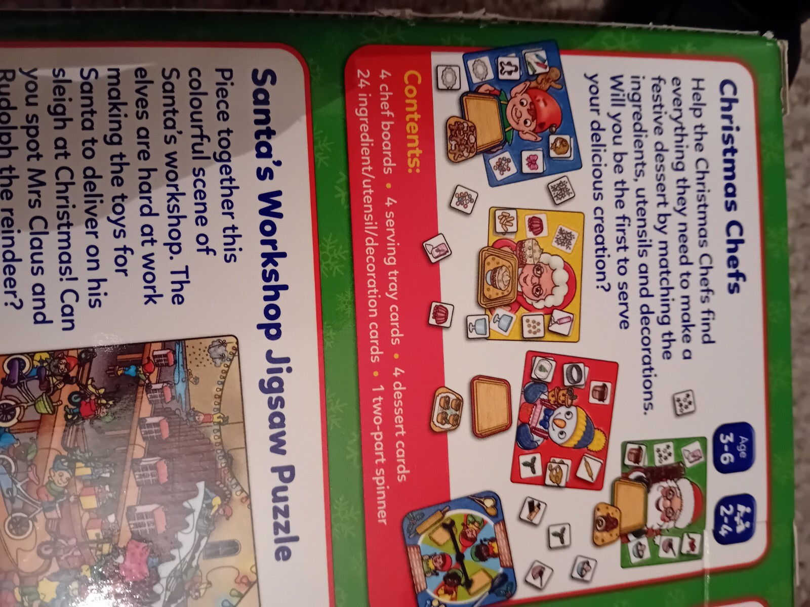 Orchard Toys Christmas Eve Box, Christmas Game, Christmas Jigsaw and