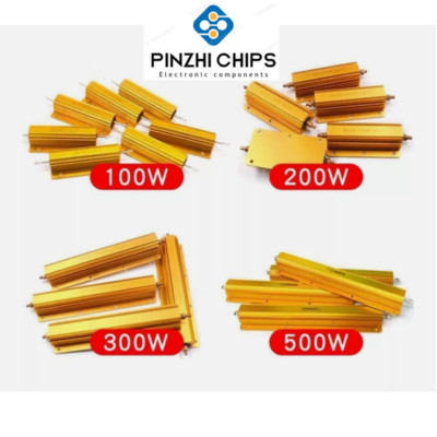 Golden 5% 5W/10W/25W/50W/100W/200W/300W/500W Aluminium Load Resistor Wirewound